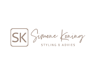Simone Koning Styling & Advies logo design by JoeShepherd