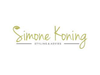 Simone Koning Styling & Advies logo design by scolessi