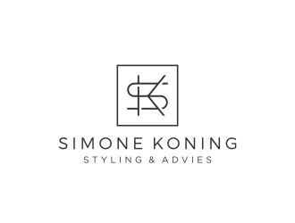 Simone Koning Styling & Advies logo design by mashoodpp