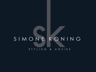 Simone Koning Styling & Advies logo design by REDCROW
