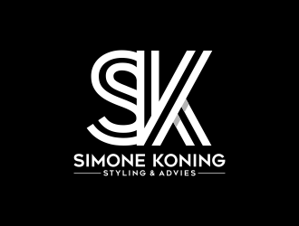 Simone Koning Styling & Advies logo design by ekitessar
