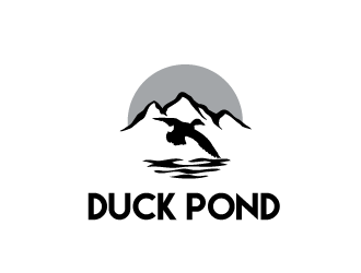 Duck Pond logo design by Mihaela