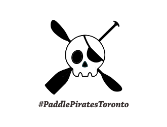 Paddle Pirate Toronto logo design by ROSHTEIN