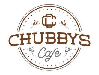 Chubbys Cafe logo design by akilis13