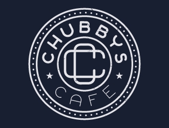 Chubbys Cafe logo design by akilis13