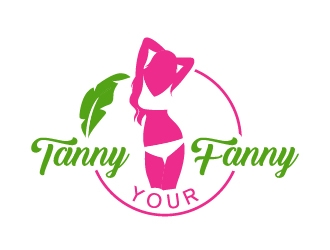 Tanny your Fanny logo design by Anizonestudio