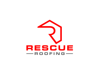 Rescue Roofing logo design by bricton