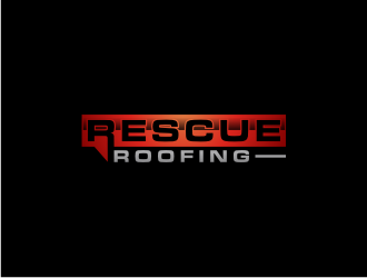 Rescue Roofing logo design by bricton