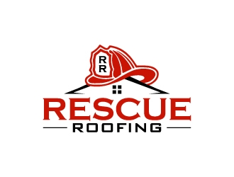 Rescue Roofing logo design by desynergy