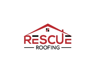 Rescue Roofing logo design by Akhtar