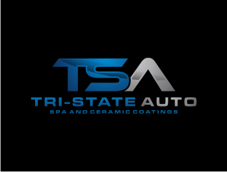 Tri-state auto spa and ceramic coatings  logo design by bricton