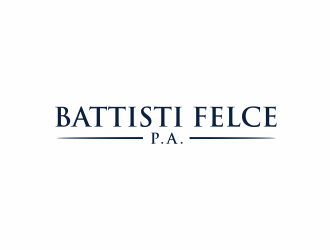 Battisti Felce, P.A. logo design by ammad