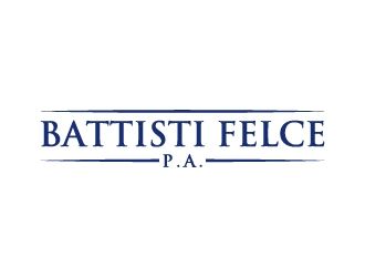 Battisti Felce, P.A. logo design by Creativeminds