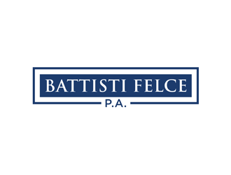 Battisti Felce, P.A. logo design by alby