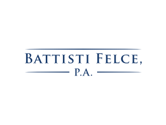 Battisti Felce, P.A. logo design by Zhafir