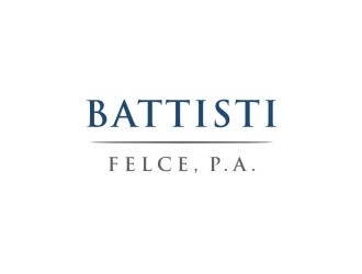 Battisti Felce, P.A. logo design by EkoBooM
