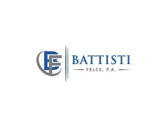 Battisti Felce, P.A. logo design by BrainStorming