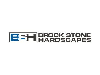 Brook Stone Hardscapes logo design by BintangDesign
