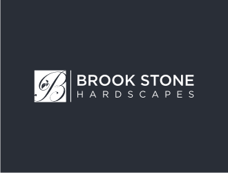 Brook Stone Hardscapes logo design by Adundas