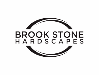 Brook Stone Hardscapes logo design by luckyprasetyo