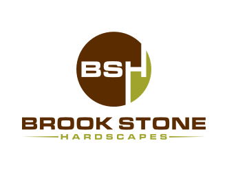 Brook Stone Hardscapes logo design by nurul_rizkon