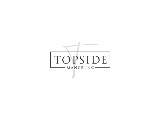 Topside Manor Inc logo design by bricton