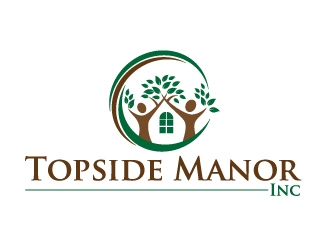 Topside Manor Inc logo design by Dawnxisoul393