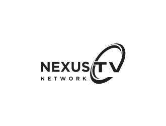 Nexus TV Network logo design by santrie