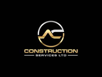 AC Construction Services ltd logo design by dewipadi