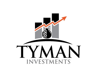 TYMAN Investments logo design by Dawnxisoul393