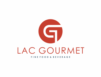 LAC GOURMET logo design by ammad