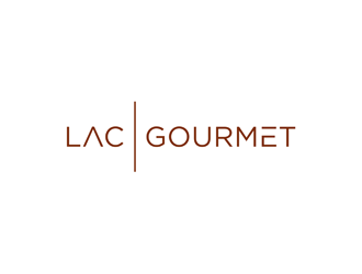 LAC GOURMET logo design by alby