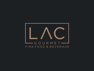 LAC GOURMET logo design by alby