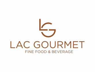 LAC GOURMET logo design by Editor