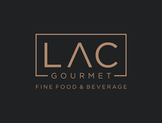 LAC GOURMET logo design by alby
