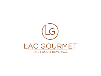 LAC GOURMET logo design by ammad