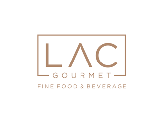 LAC GOURMET logo design by alby