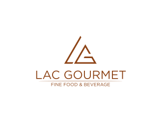 LAC GOURMET logo design by ammad