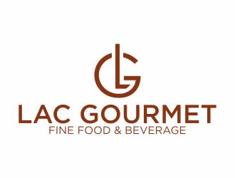LAC GOURMET logo design by luckyprasetyo
