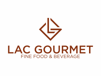 LAC GOURMET logo design by luckyprasetyo