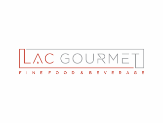 LAC GOURMET logo design by ammad