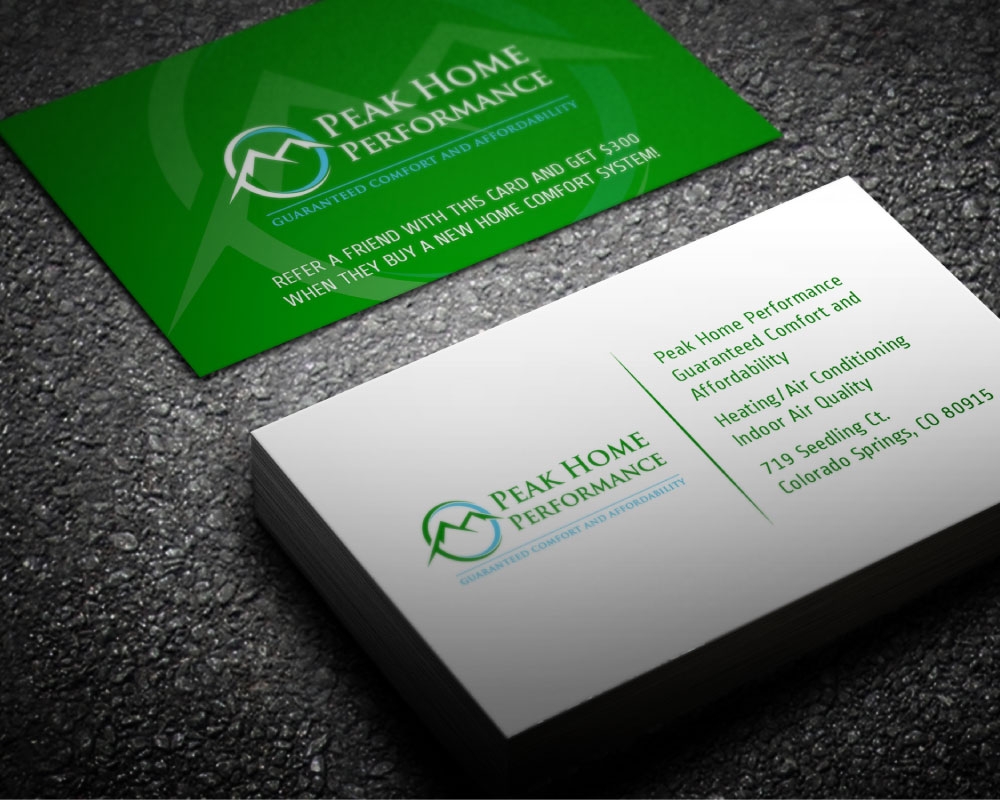 Mountain States Home Performance logo design by Boomstudioz