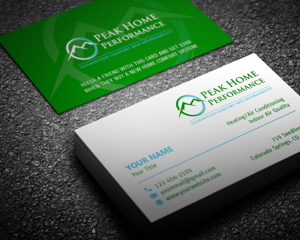 Mountain States Home Performance logo design by Boomstudioz