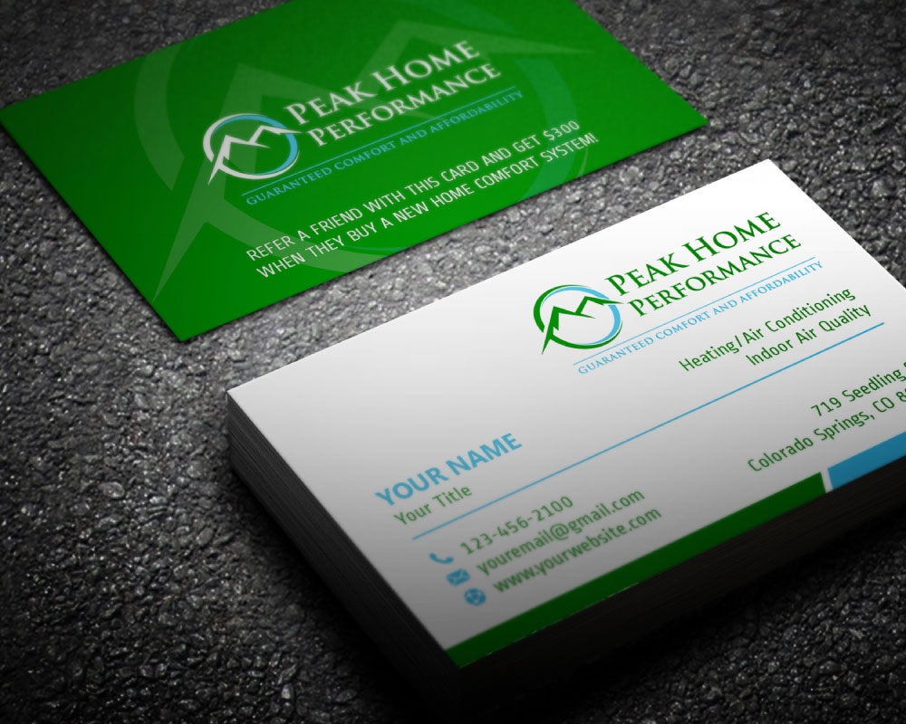 Mountain States Home Performance logo design by Boomstudioz