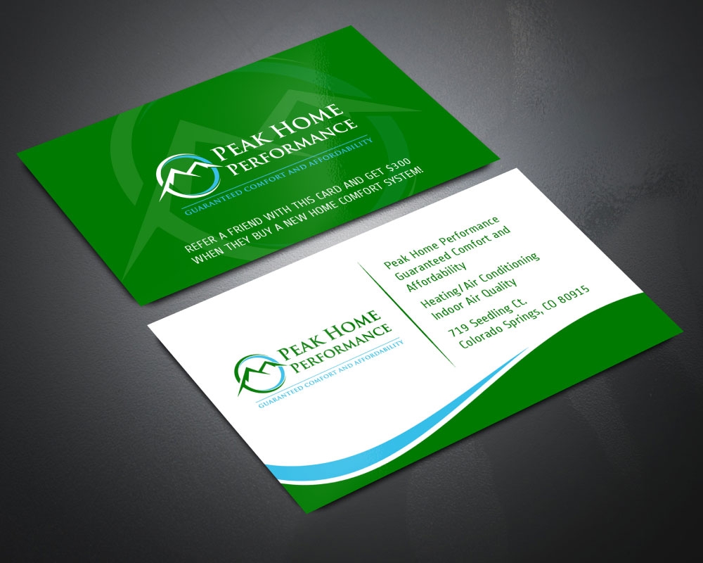 Mountain States Home Performance logo design by Boomstudioz