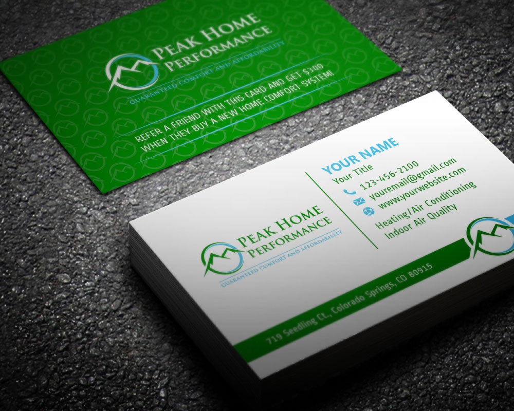 Mountain States Home Performance logo design by Boomstudioz