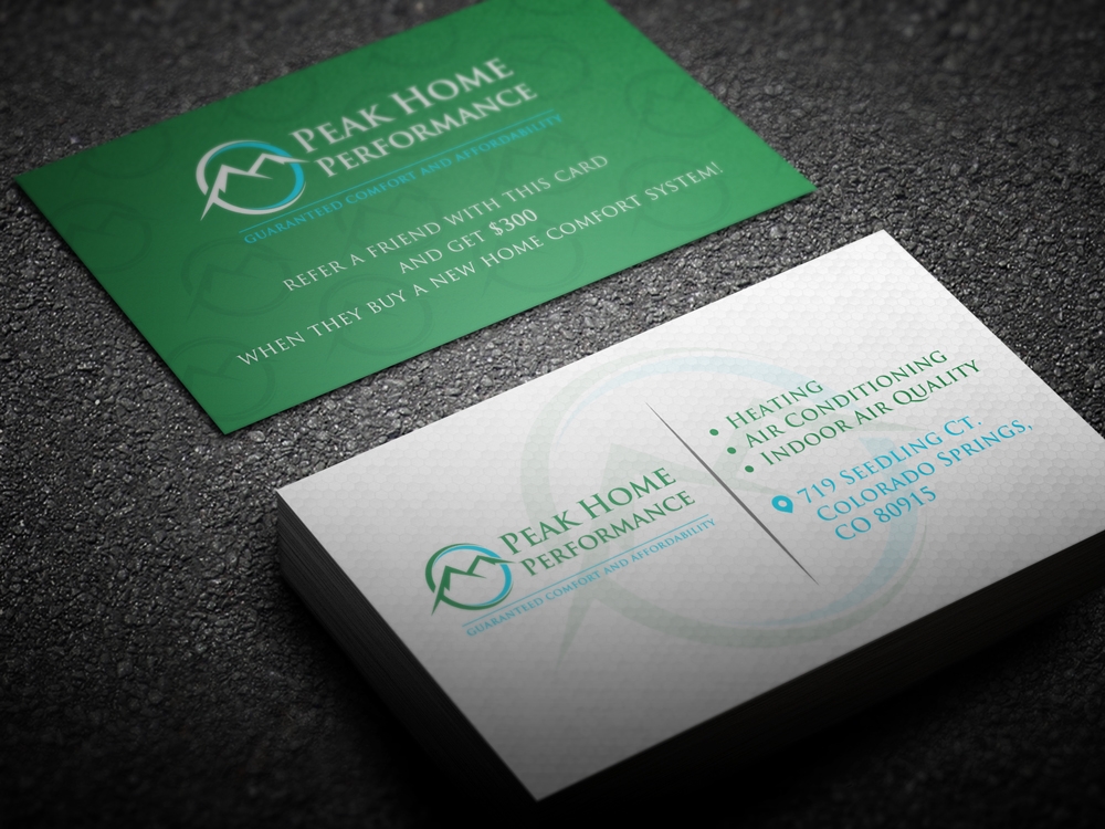 Mountain States Home Performance logo design by KHAI