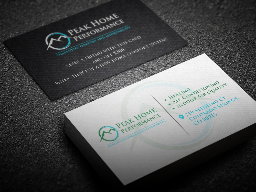 Mountain States Home Performance logo design by KHAI