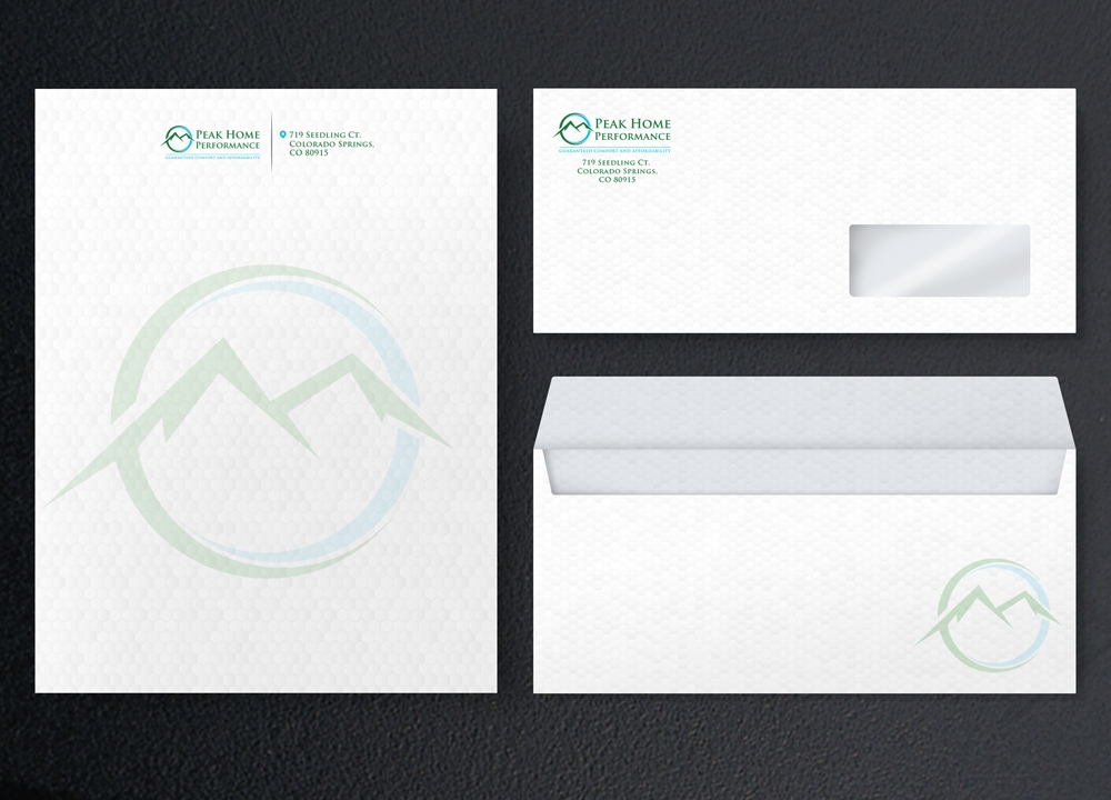 Mountain States Home Performance logo design by KHAI