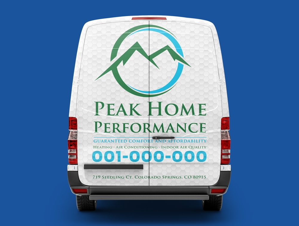 Mountain States Home Performance logo design by KHAI